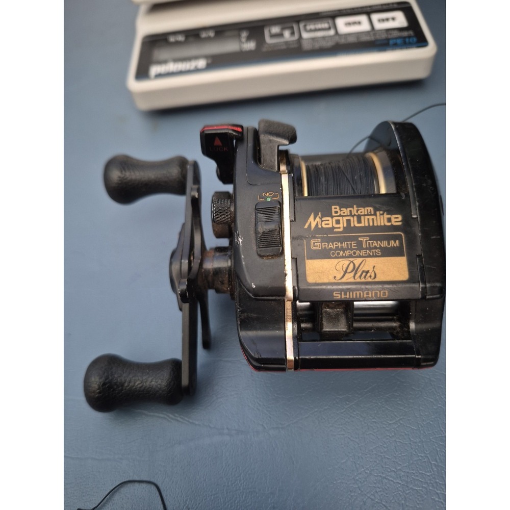 Shimano Bantam Magnumlite 2000GT Plus Graphite Ti High Speed Baitcaster